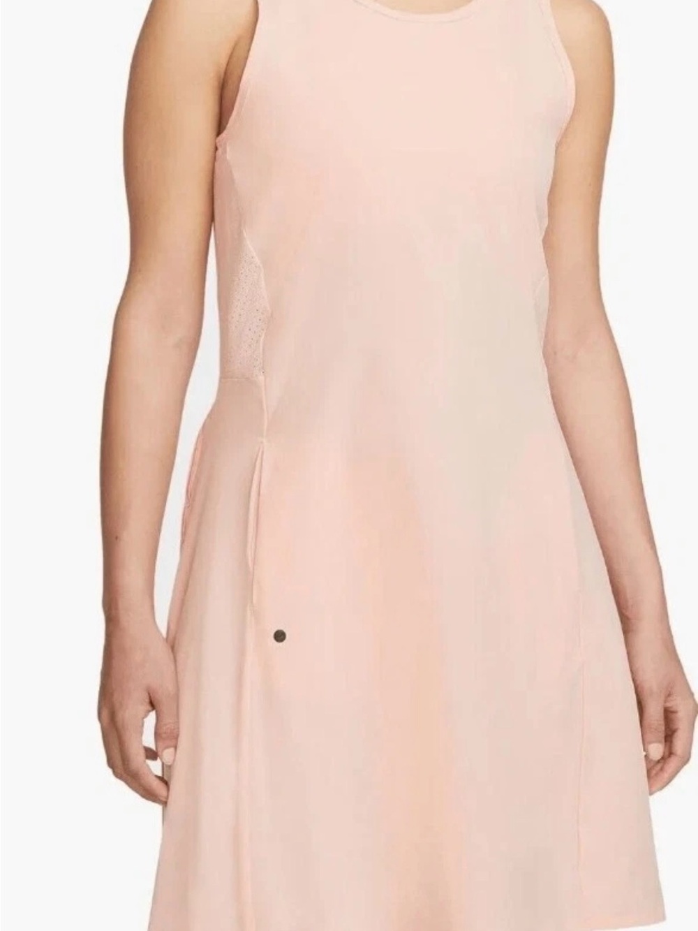 Nike Sleeveless Blush Pink Dri Fit Ace Golf Dress